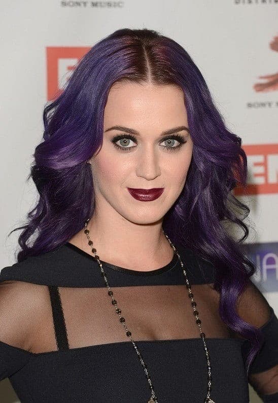 ↓ 13. Katy Perry in Purple