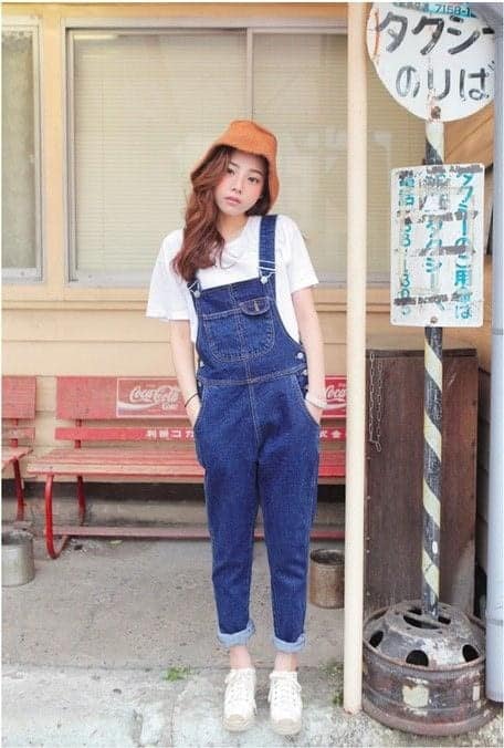 9 – Denim Jumpsuit