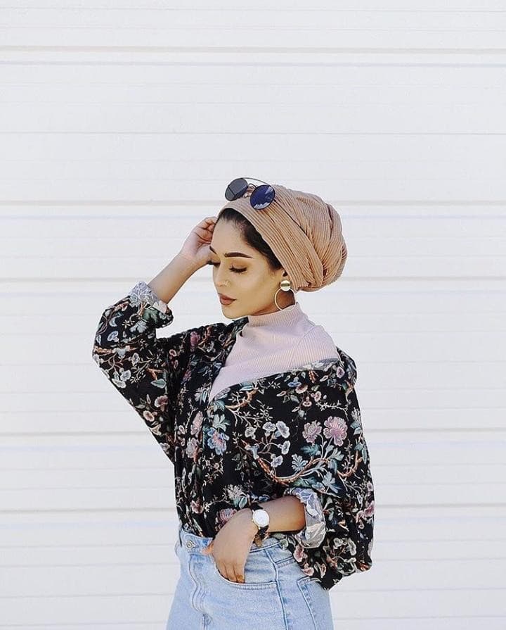 ↓ 50. Modern Hijab Fashion