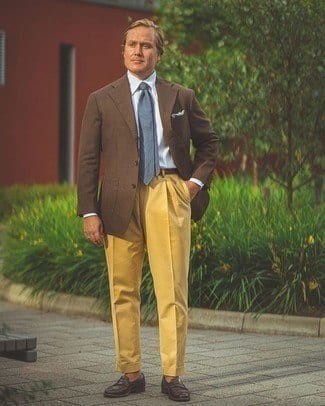 ↓ 32 – Mustard Pants For Older Men