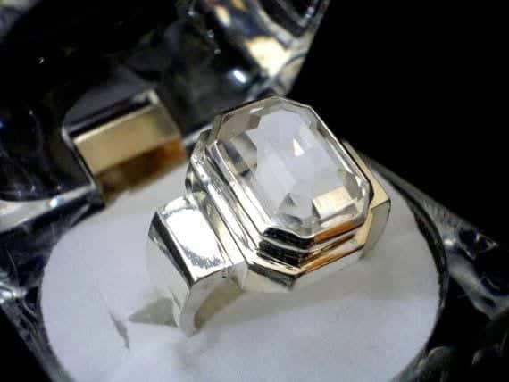 #3 – A Diamond Quartz Men Ring