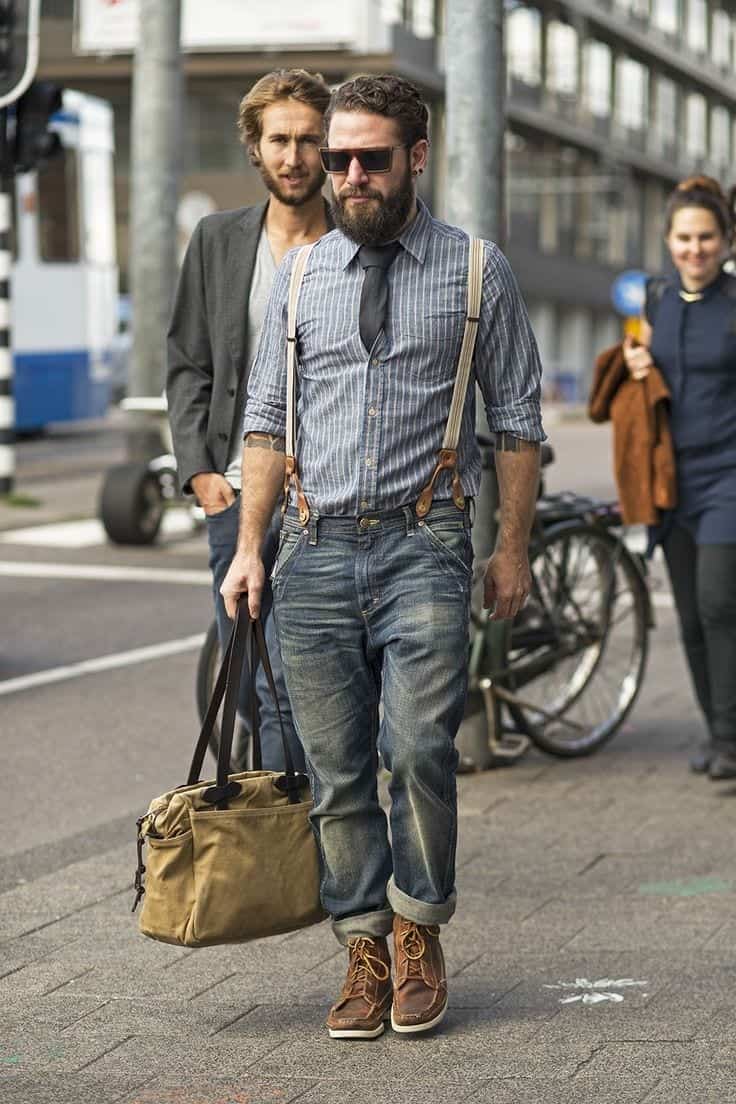 #11 – Suspenders With Jeans