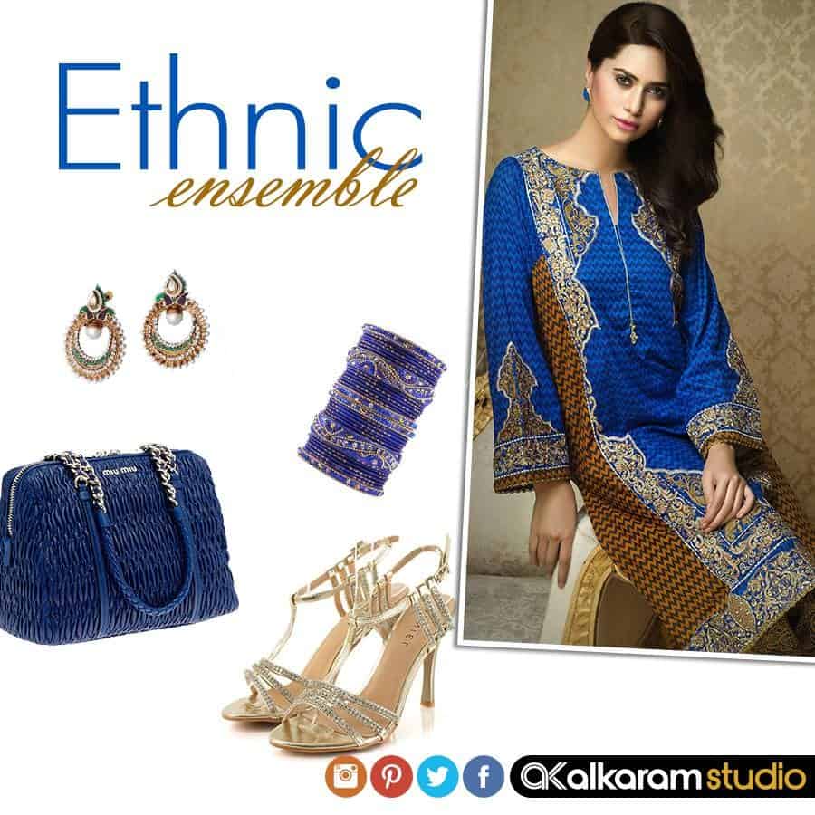 ↓ 11 – Alkaram Studio  Eid Collection