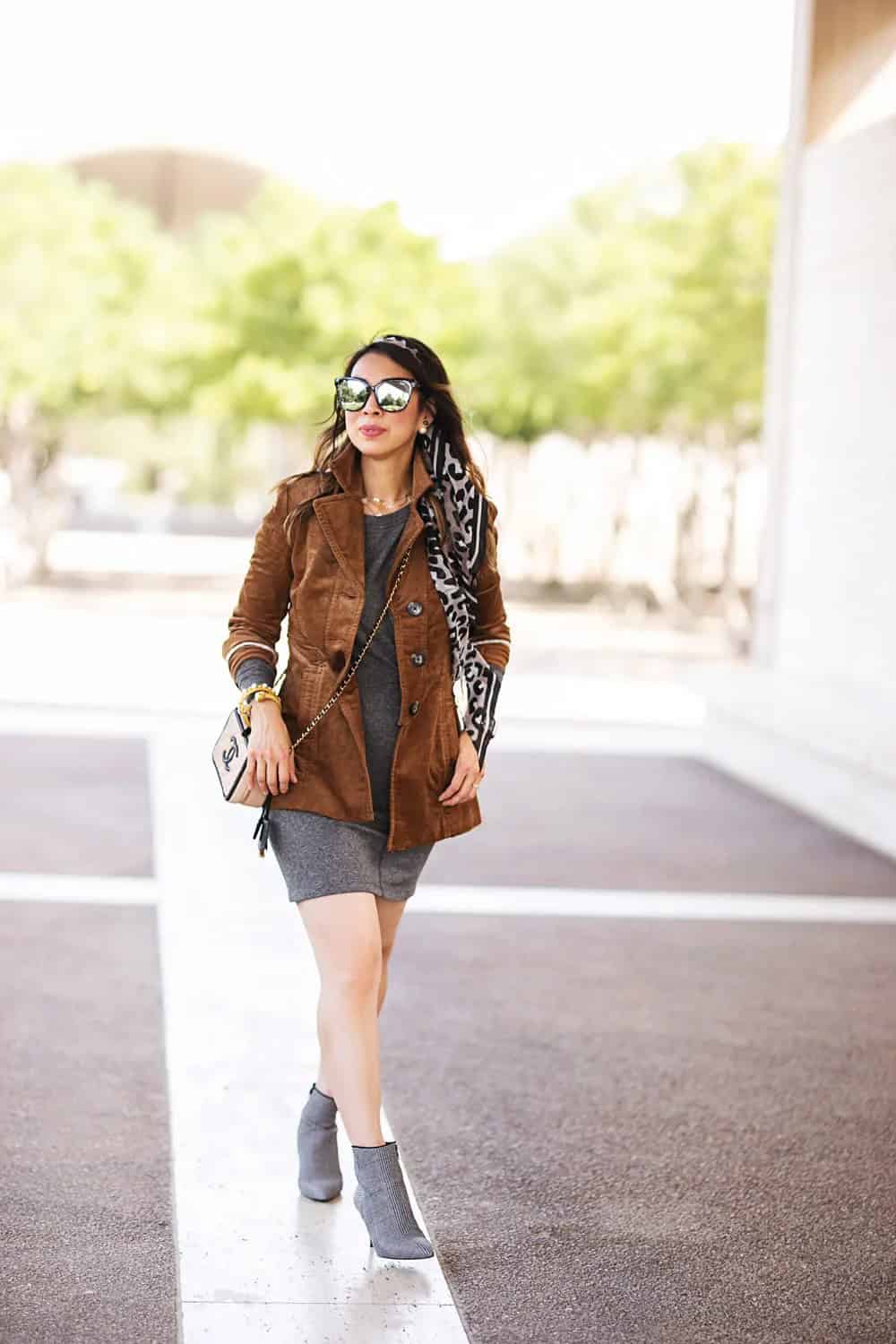 09 – Create the Perfect Fall Look in Shades of Brown and Animal Printed