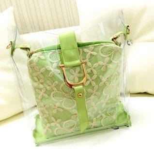 #7- Crossbody Transparent Designer Purse