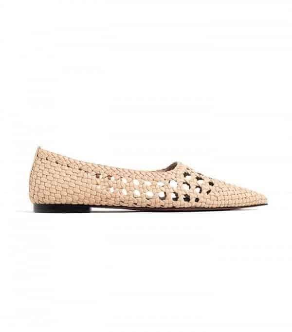 #1 – Open Work Ballet Flats