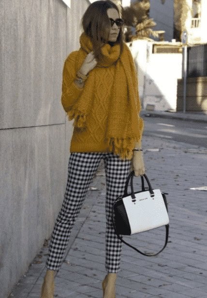 1 – Accessories With Mustard Yellow Sweater