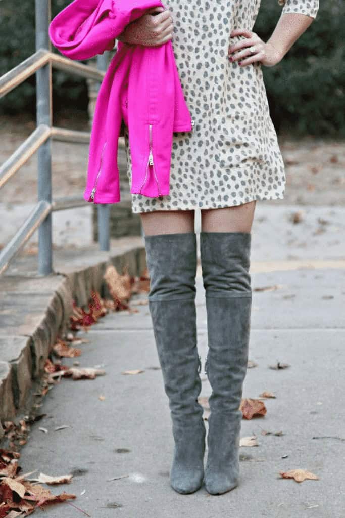 32 – Moto-Inspired Over-the-Knee Boots