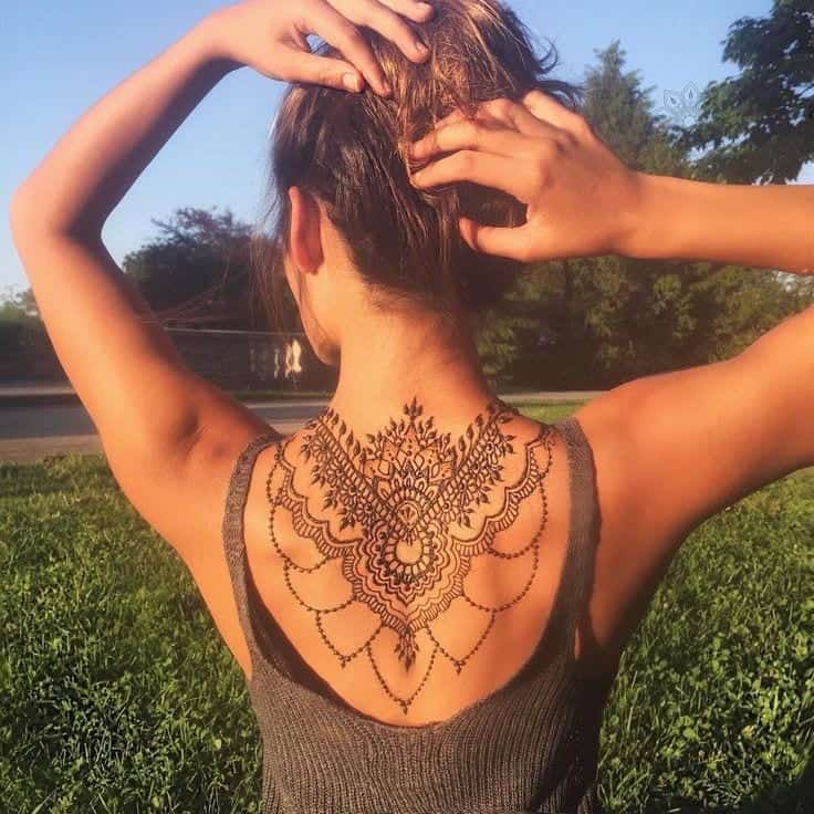 34 – Back Tattoo