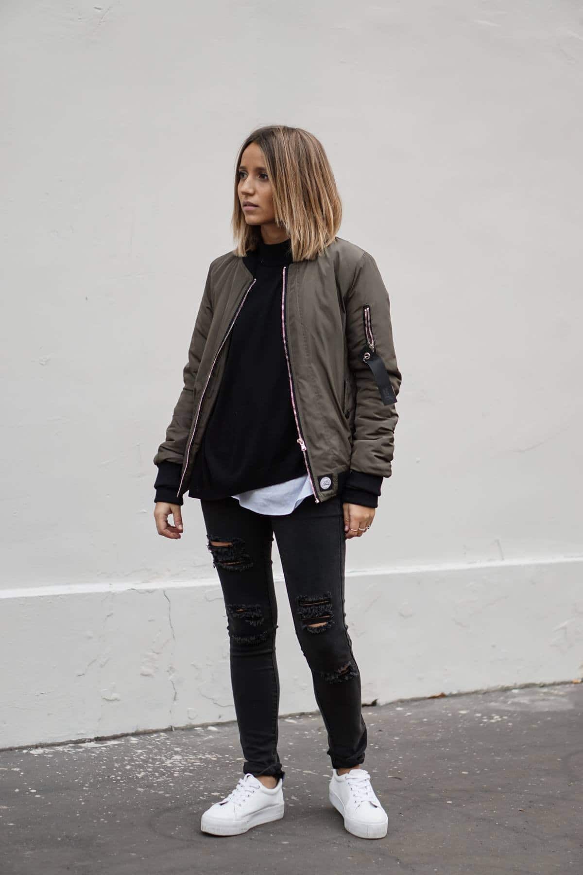 #19. A girl’s Best Friend in Winters; Bomber Jacket