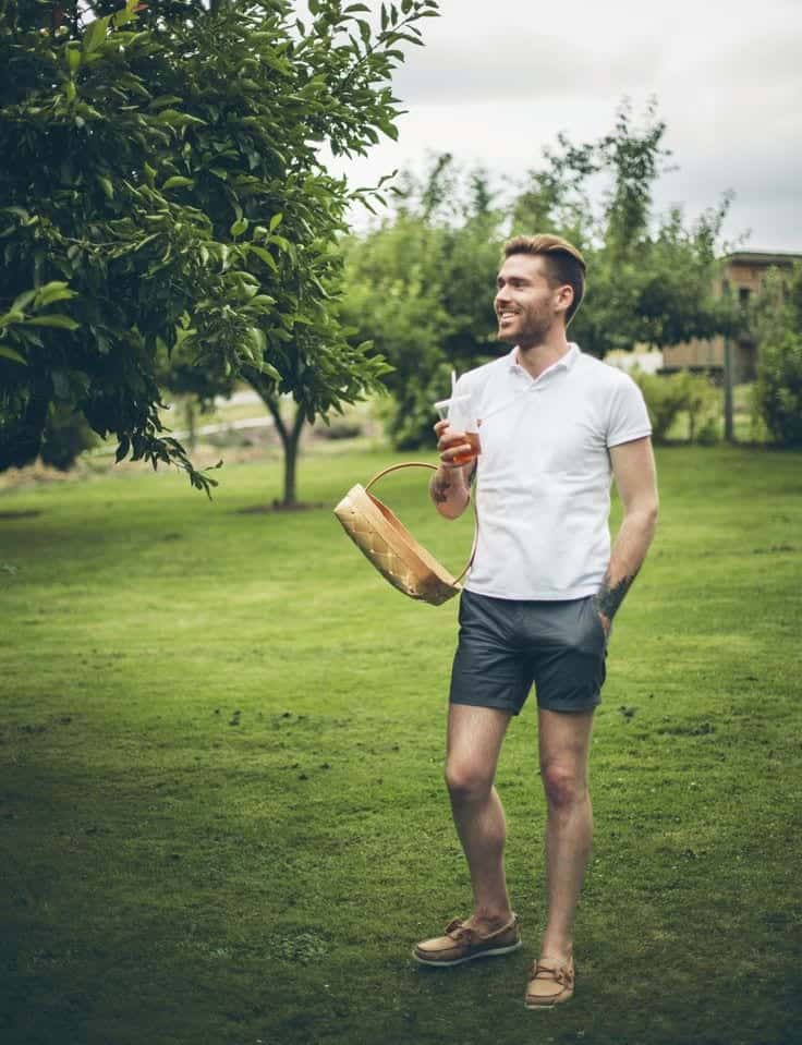 15 – Pair Polo Shirts with Shorts