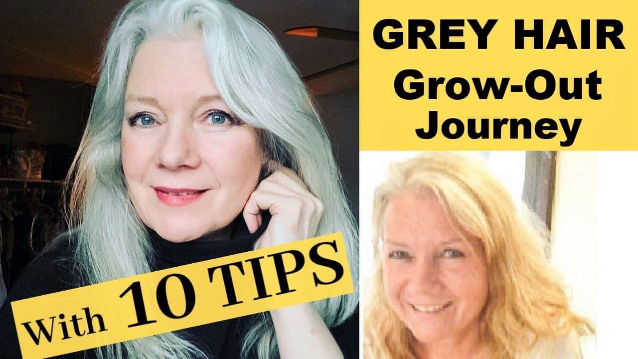 ↓ 5 – Long Hairstyles for Women Over 50 Gray Hair