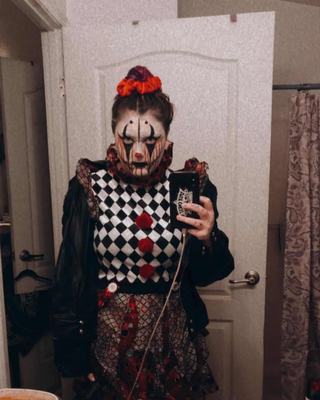 10 – Clown Outfit With Clashing Patterns