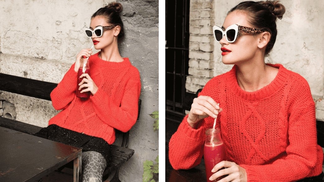 ↓ 26 – Coral Sweaters