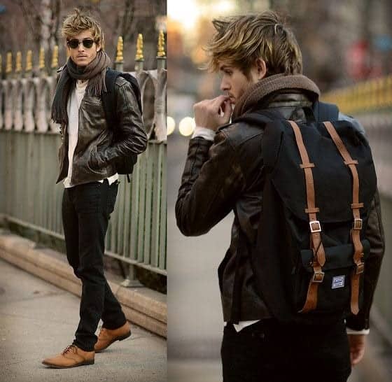 #3. Backpacks add Style to your Look