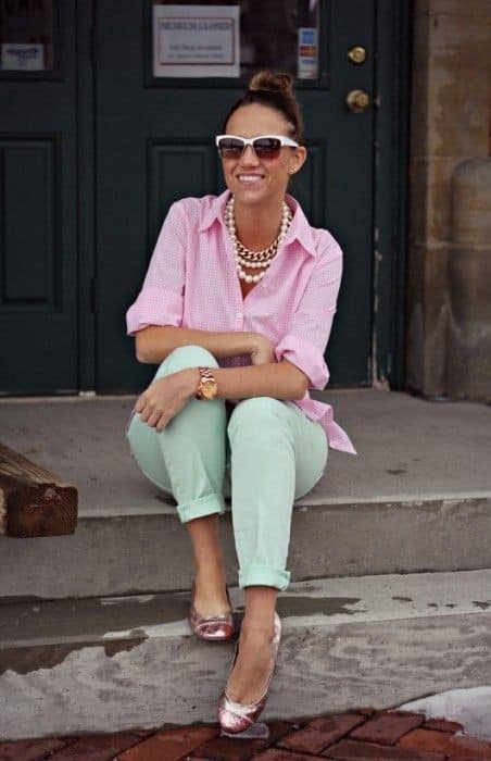 13 – Styling Mint Green With Pink