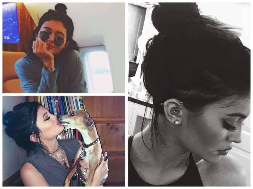 ↓ 10 – The Trending Top Knot Hairstyle