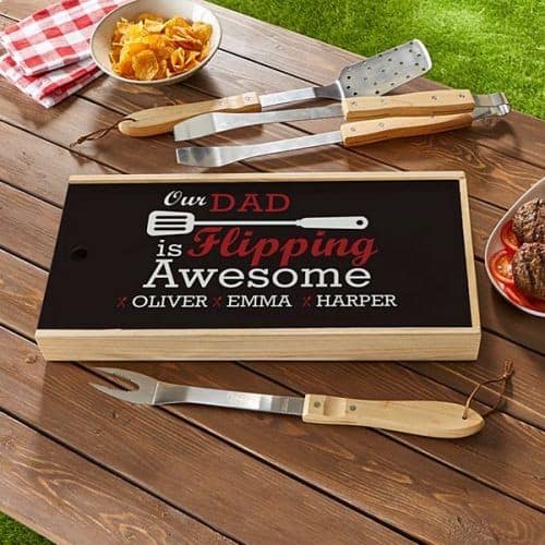 ↓ 4 – Flipping BBQ Tool Set