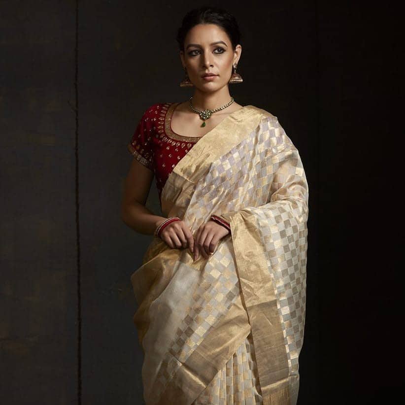 2 – Chanderi Silk Saree