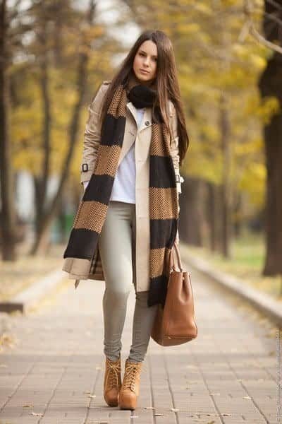 #9- The Classic Trench Coat with Brown Litas