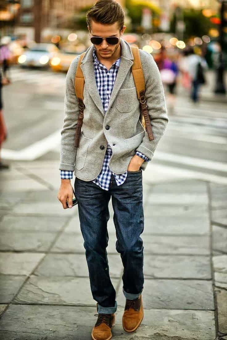 ↓ 42. Style it with a Flannel Shirt