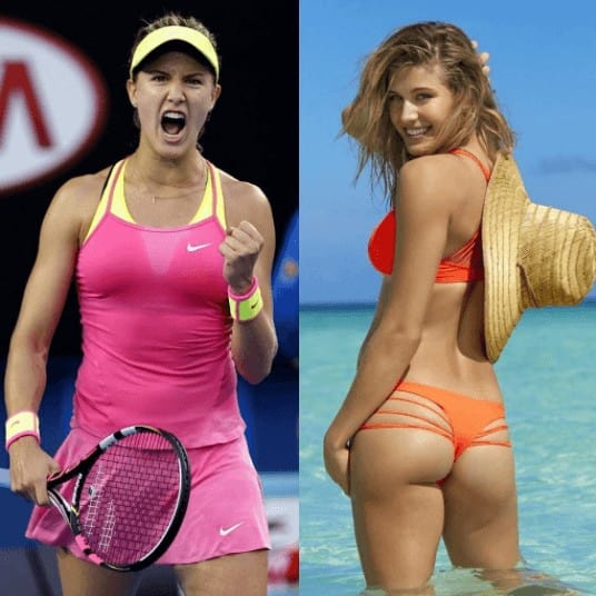 ↓10- Genie Bouchard