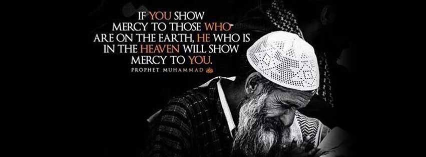 ↓ 23 – Islamic Facebook Cover About Mercy