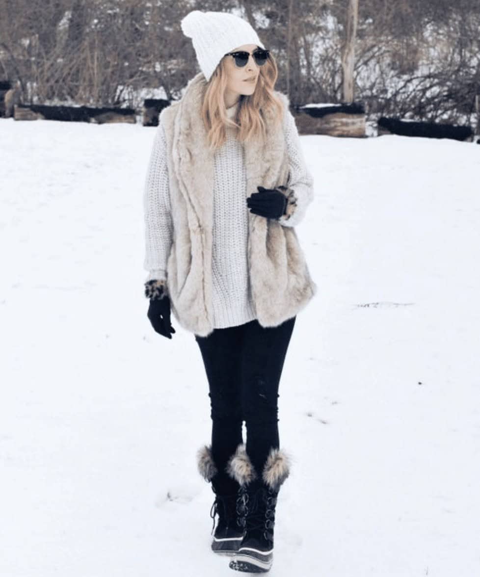 2 – Faux Fur Vest