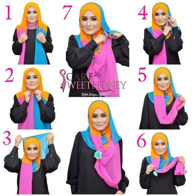 26 – Styling a Multi-coloured Hijab