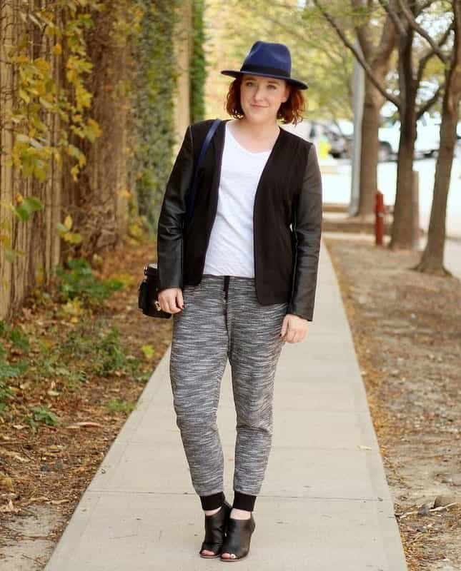 1 – Sweatpants With Heels For Plus Size Women