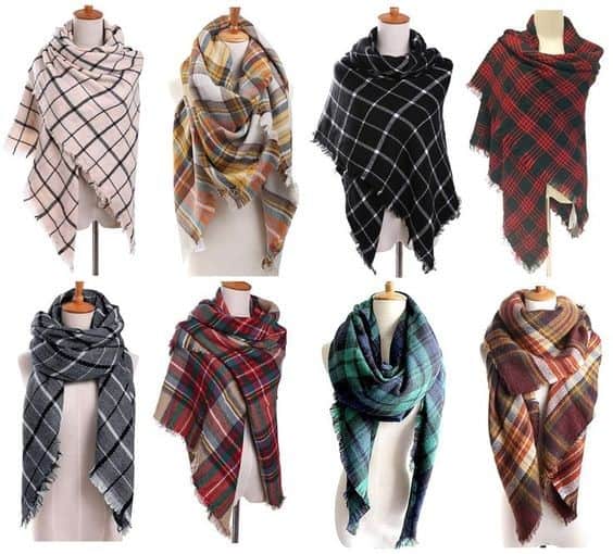 3 – Blanket Scarves And How To Wear Them