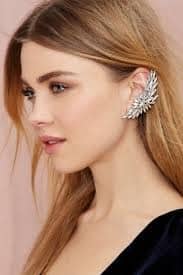 ↓ 16 – Diamond Ear Cuffs