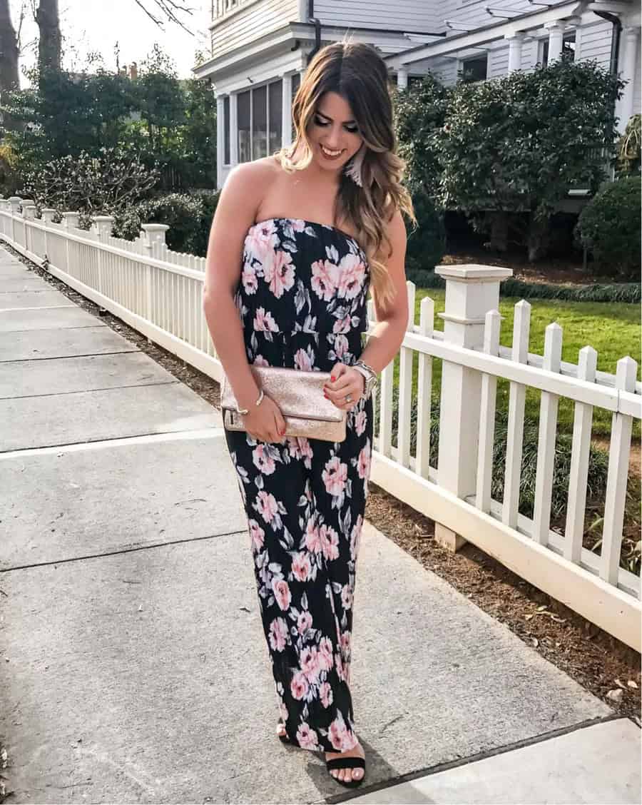 29 – Gorgeous Floral Jumpsuit