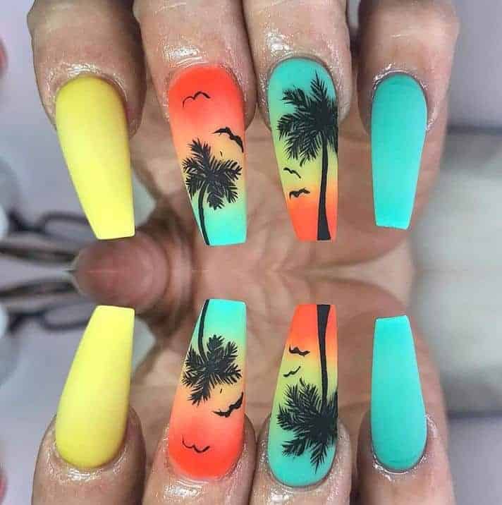 ↓ 58. Tropical Nails