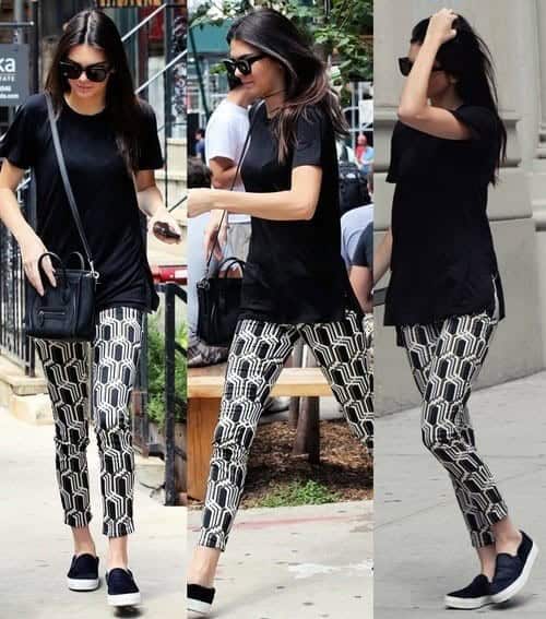 #6 – Kendall Jenner Casual Wear