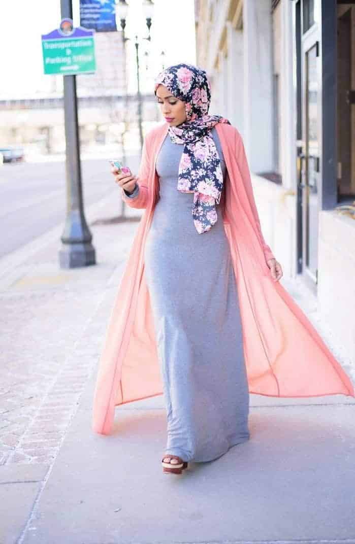 #1- Jilbab in a Maxi Dress