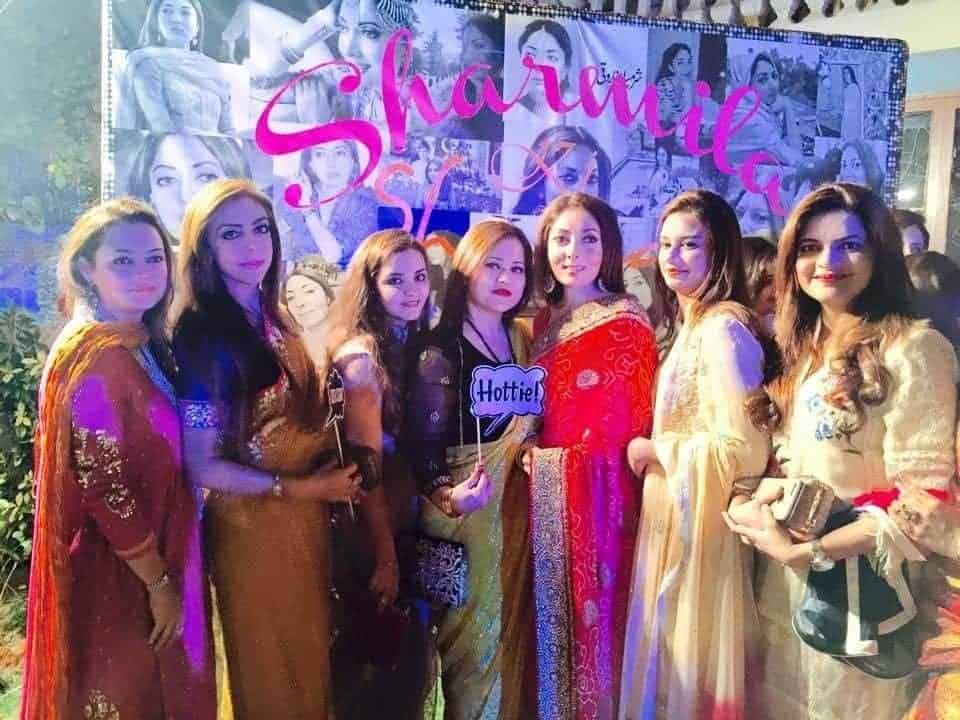 ↓ 9 – Sharmila Faroqi’s Bridal Shower