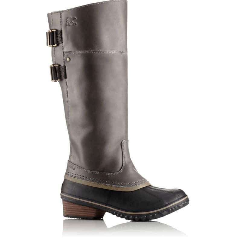 ↓ 10 – With Riding Boots For Snowy Days