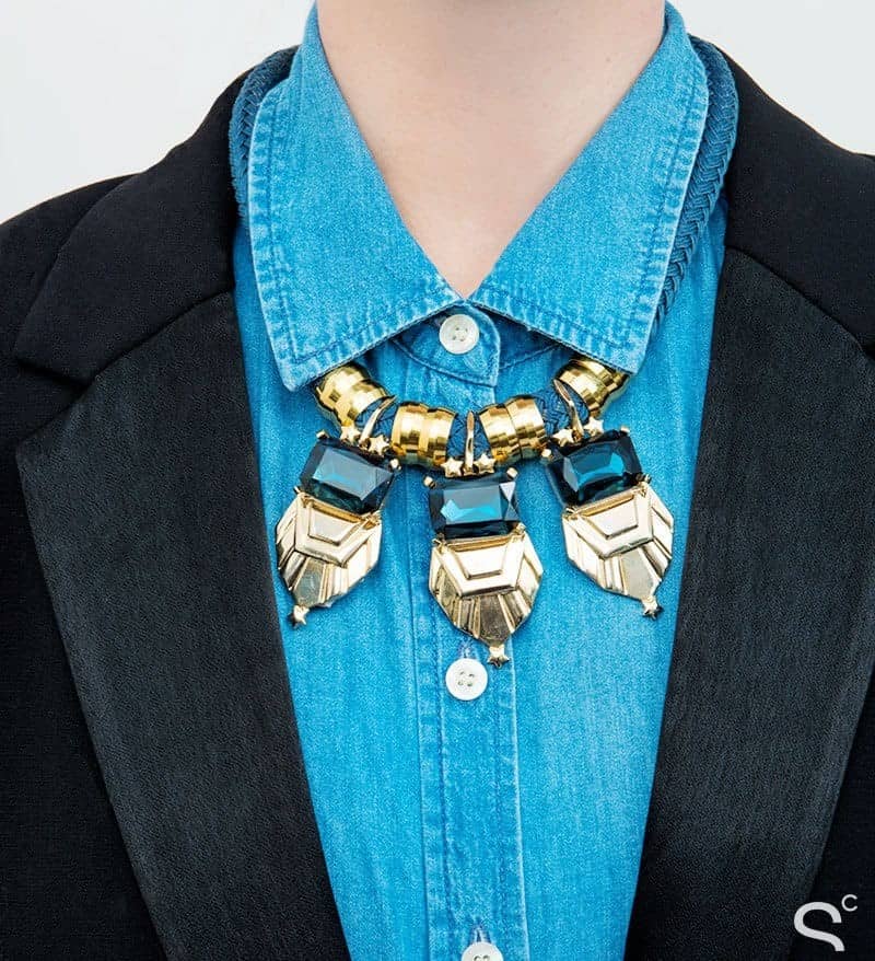 Casual style with Statement Necklace