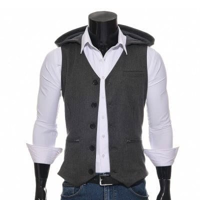 ↓ 16 – Waistcoat with Hood