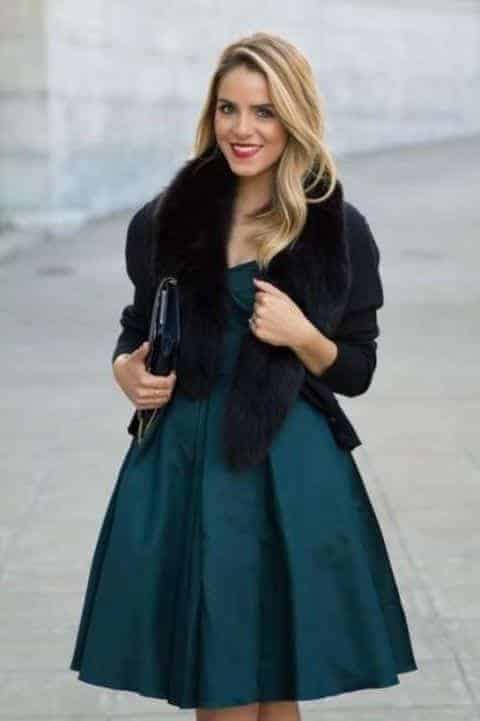 #8 – Add Faux Fur Coat