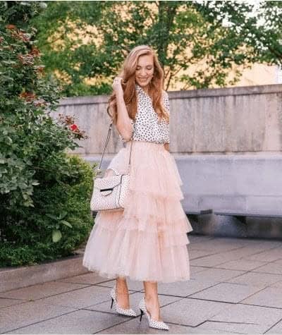 ↓ 6. Enchanting Tulle Skirt