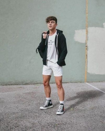 ↓ 30 – How To Wear High-top Vans With Shorts