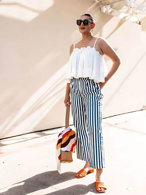 ↓ 13. Nautical Stripe Outfit