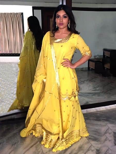 ↓ 06 – Yellow Sharara Suit