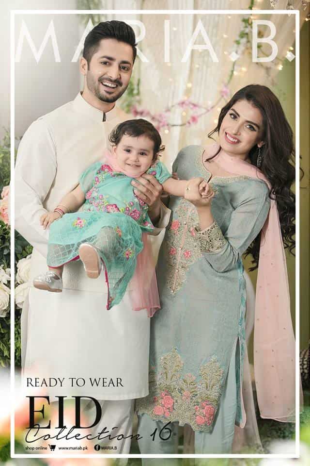 ↓ 1 – Designer Outfits For Mother And Daughter On Eid