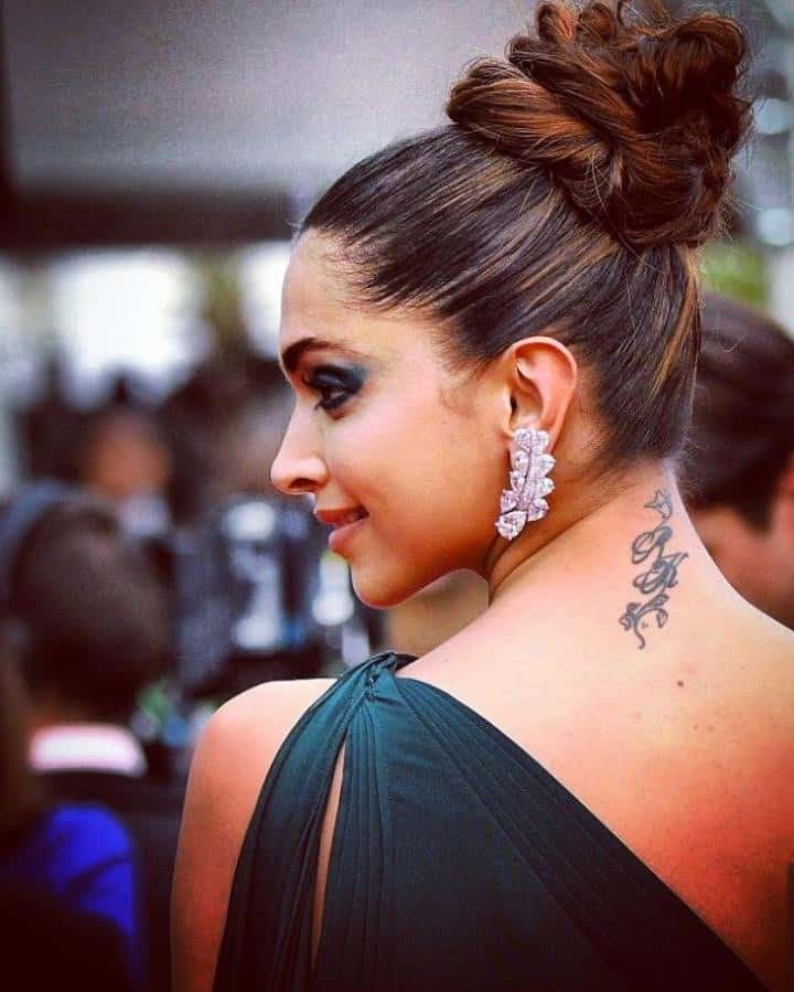 ↓ 55. Deepika Padukone’s Tattoo