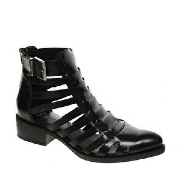 ↓ 23 – With Cutout Gladiator Ankle Booties