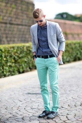 ↓ 8 – What Shoes to Wear with Mint Pants