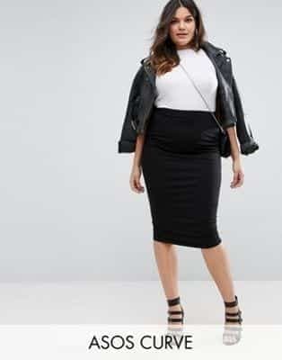 ↓ 25 – Edgy Look for Plus Size